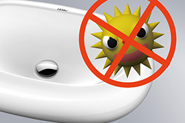 超低吸水率 抑污、抑制臭味