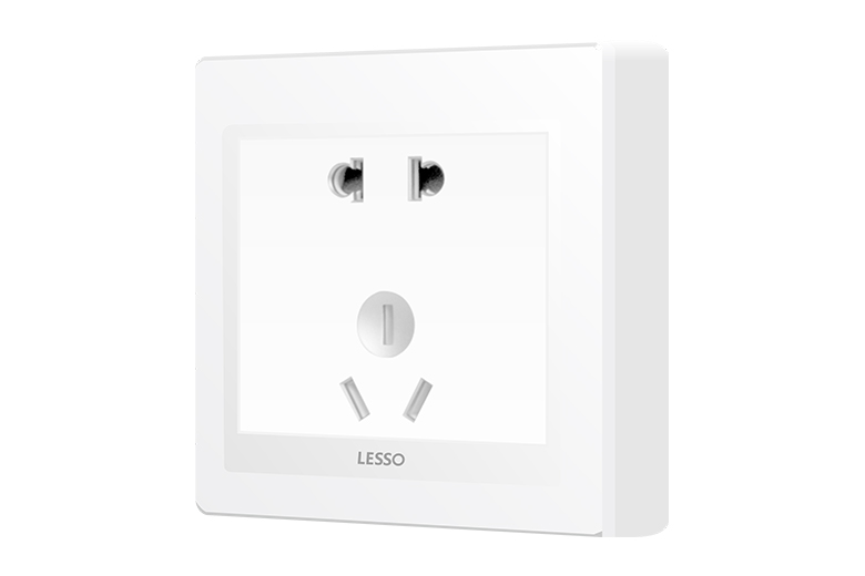 LM/10US二、三极连体插座