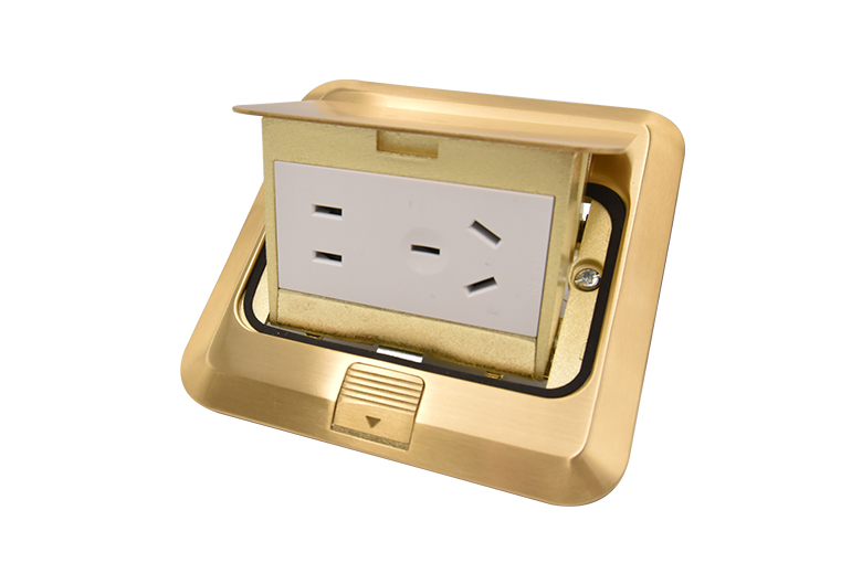 L80-F01二三极地插（带阻尼带底盒）