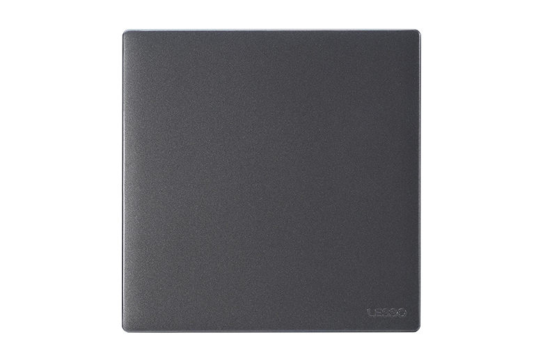 LSDY1/1D-J一位单控大跷板开关-镀晶灰