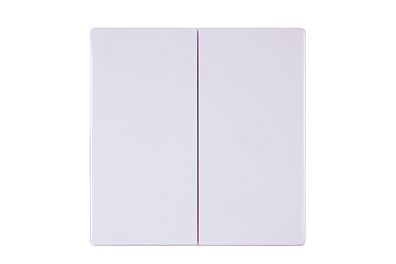 LSDY2/1D二位单控大跷板开关-瓷白色