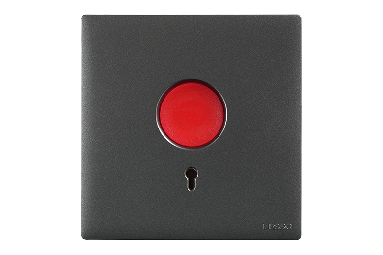 LSDY11-J紧急报警开关插座-镀晶灰