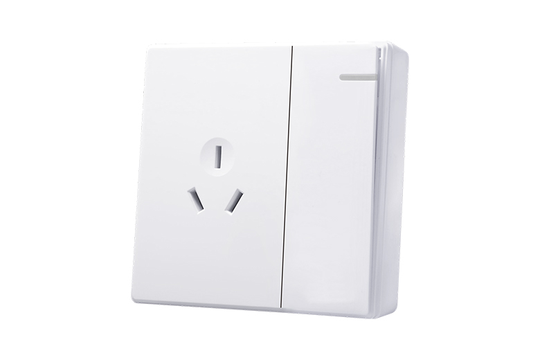 M1-16CS一位单控开关16A三极插座