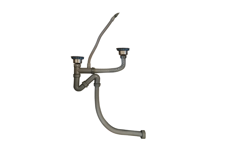 双槽去水管套装WP80617