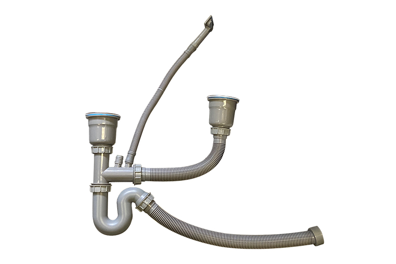 双槽去水管套装WP80621