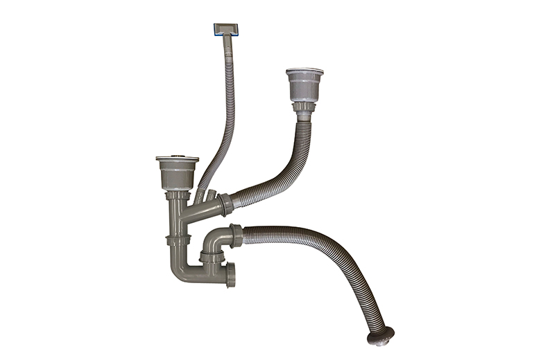 双槽去水管套装WP80613