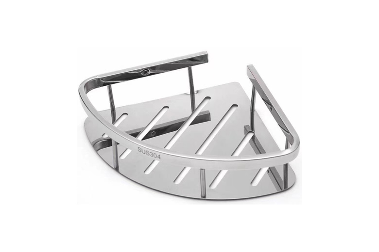 304不锈钢单层角篮WP92009