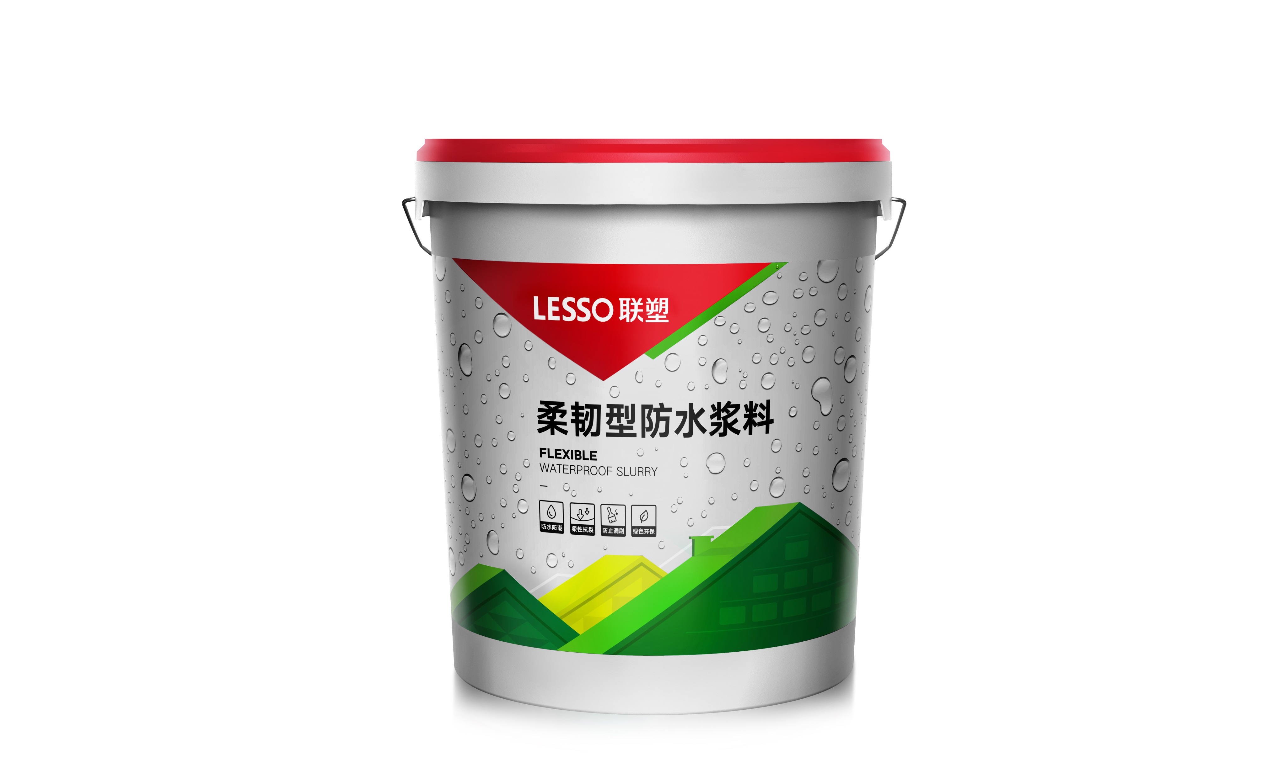 联塑建材可外露耐晒防水涂料，以柔韧与耐候配方应对户外环境